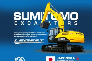Koparka gąsienicowa SUMITOMO SH220LC-7 - Japońska Technologia!