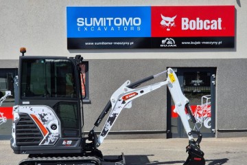 Na sprzedaż: Minikoparka Bobcat E19 | Ogrzewana Kabina | Długie Ramię