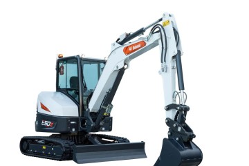 Minikoparka Bobcat E50z – 4.9t, Bogate wyposażenie (Standard/Opcja)