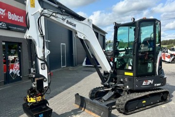 BOBCAT E34 z rototiltem ENGCON / 189 000zł NETTO!!